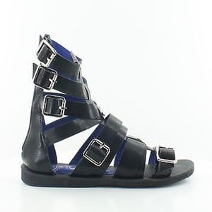 Jefferey Campbell Leather Daxos Gladiator Sandals